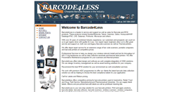 Desktop Screenshot of barcode4less-usa.com