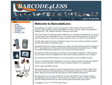 Tablet Screenshot of barcode4less-usa.com